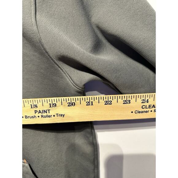 Under Armour UA Storm Hoodie Men's Size MD/M Gray Hooded Sweatshirt Orange Logo - Picture 6 of 7